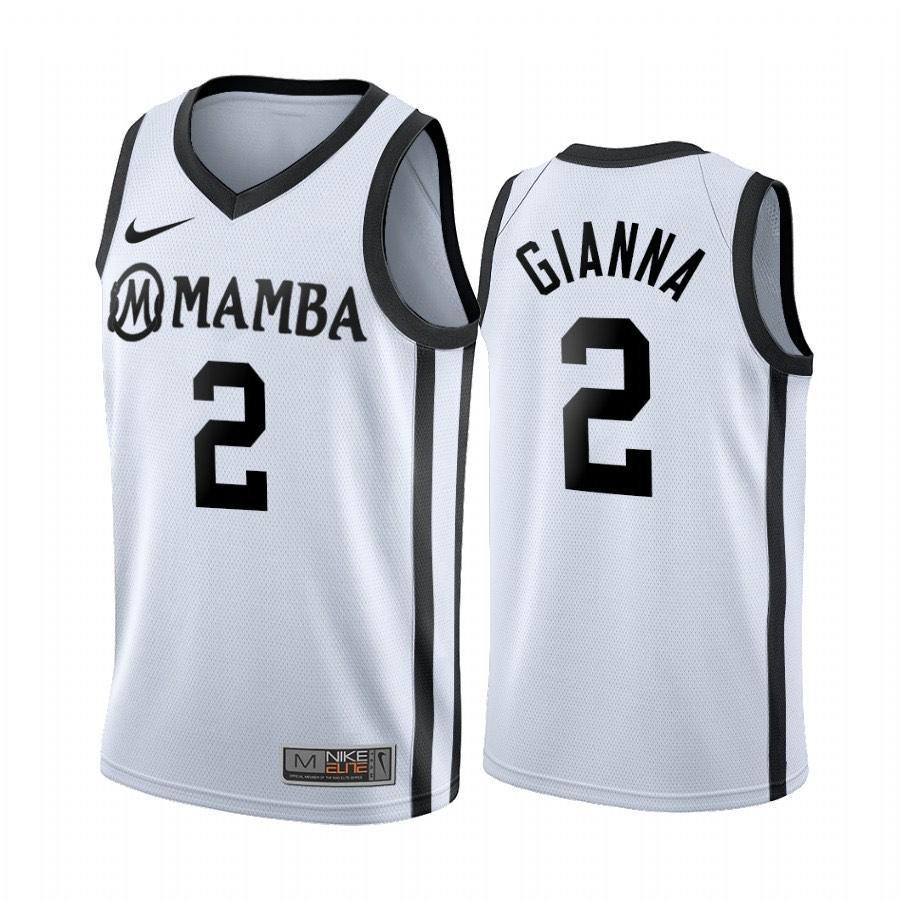 Gianna Bryant 2#Mamaba Basketball Jersey All Stitched Mamba Mentality