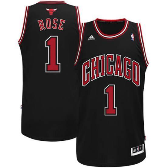 Derrick+Rose+Chicago+Bulls+Red+%231+NBA+adidas+Swingman+Basketball+Jersey  for sale online