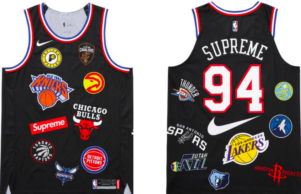 良質トップ Supreme / Nike®/NBA Teams Jersey - kogopay.com