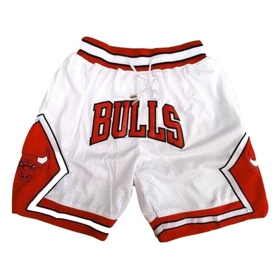 Chicago Bulls Classics Shorts (White)