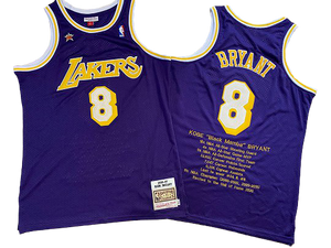 Kobe Bryant Hall of Fame Jersey