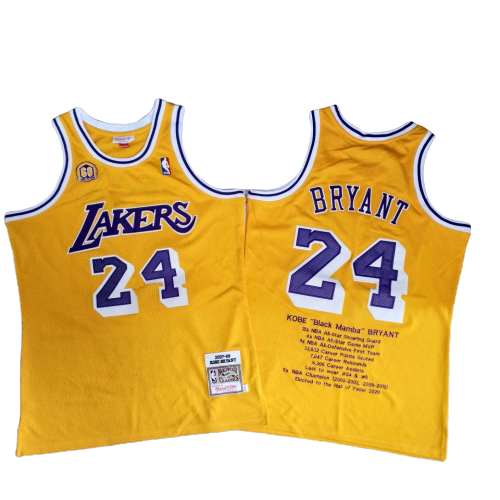 Kobe Bryant Hall of Fame Jersey