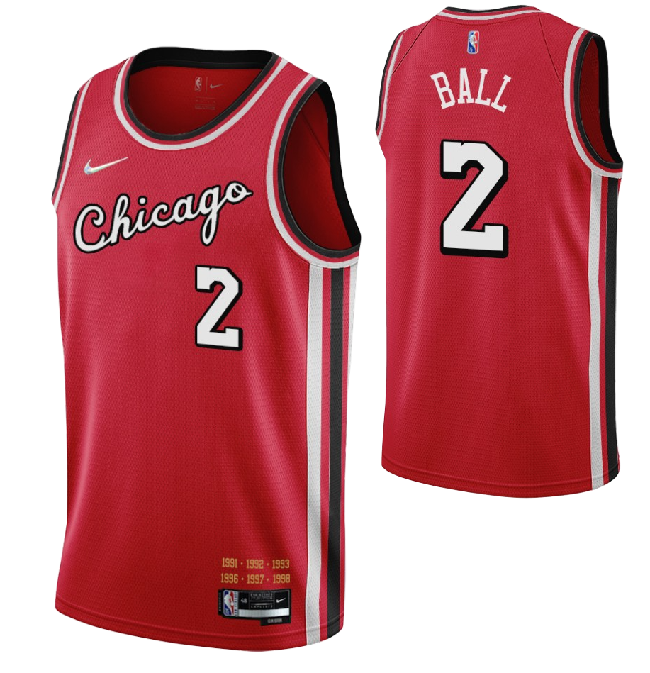 Lonzo Ball City Jersey