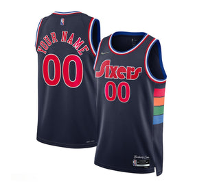 Custom 76ers Jersey