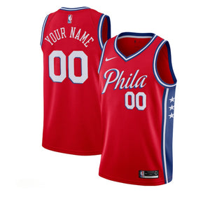 Custom 76ers Jersey