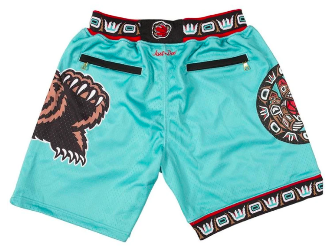 Vancouver Grizzlies Classics Shorts