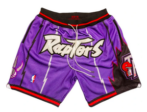 Toronto Raptors Classics Shorts (Purple)