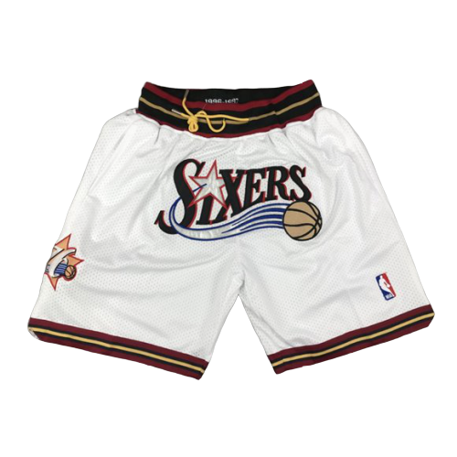 Philadelphia 76ers Classics Shorts (White)