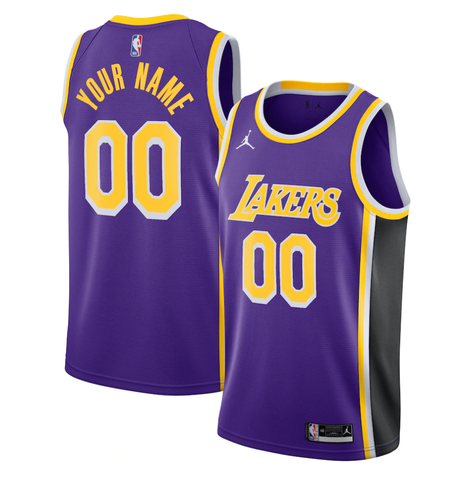 Custom Lakers Jersey