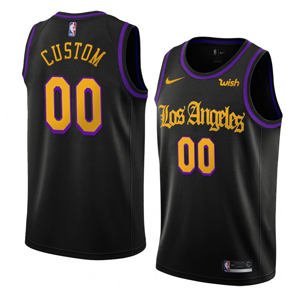 Custom Lakers Jersey