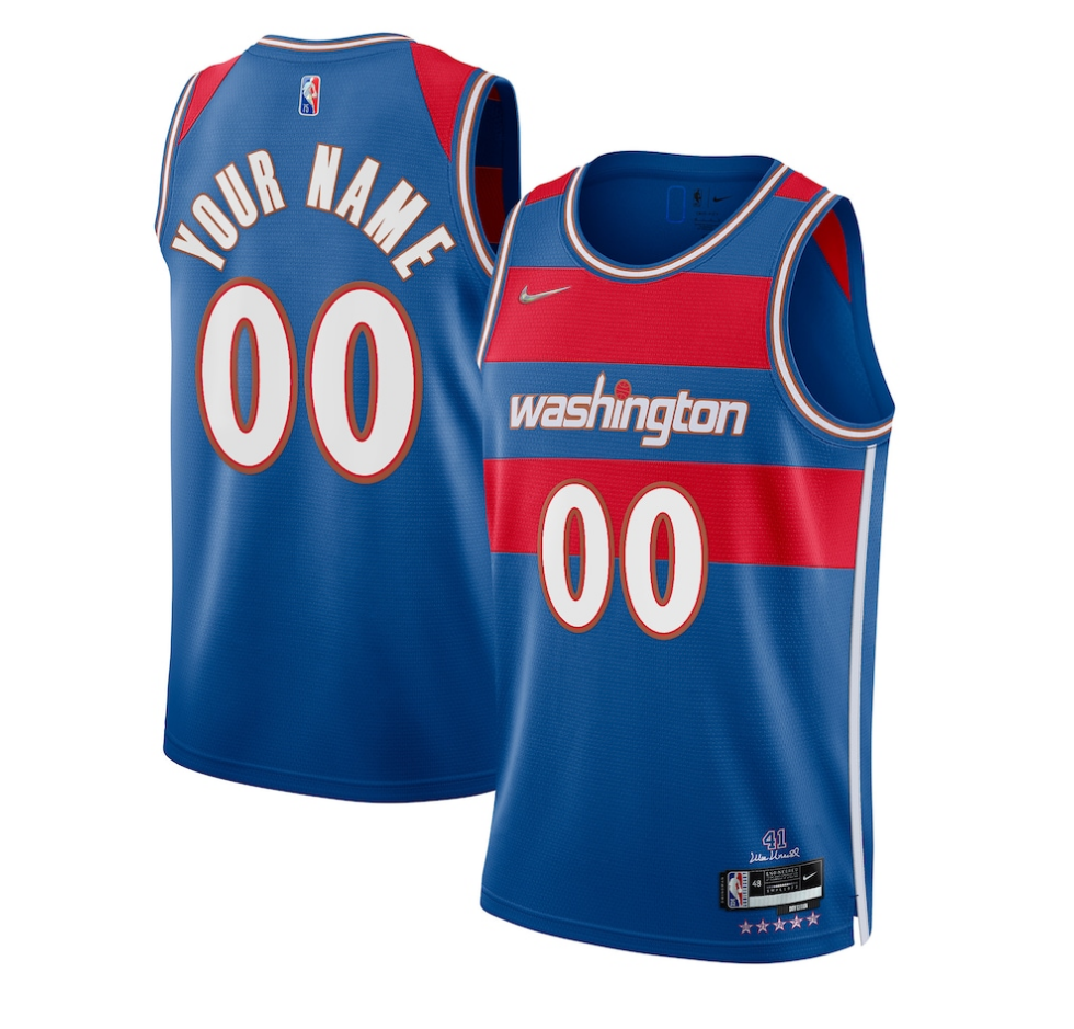 Custom Wizards Jersey