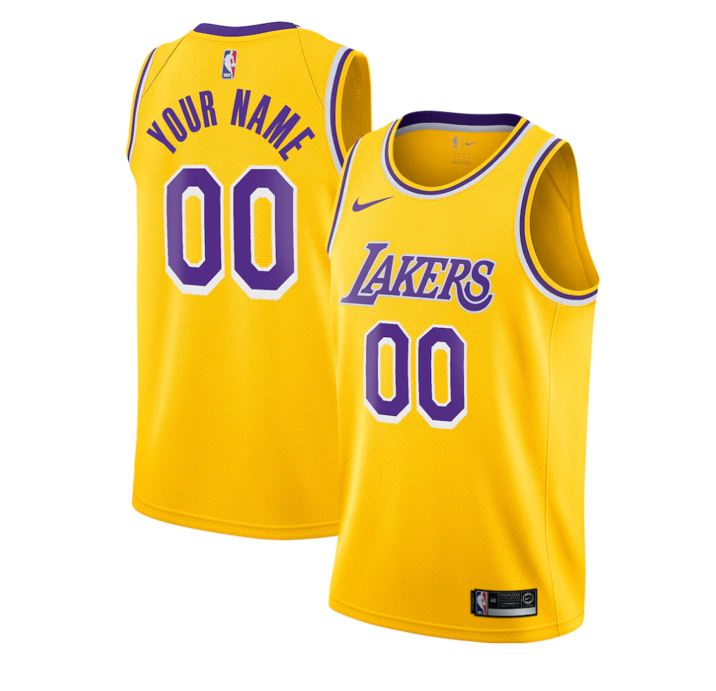 Custom Lakers Jersey