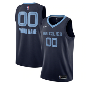 Custom Grizzlies Jersey