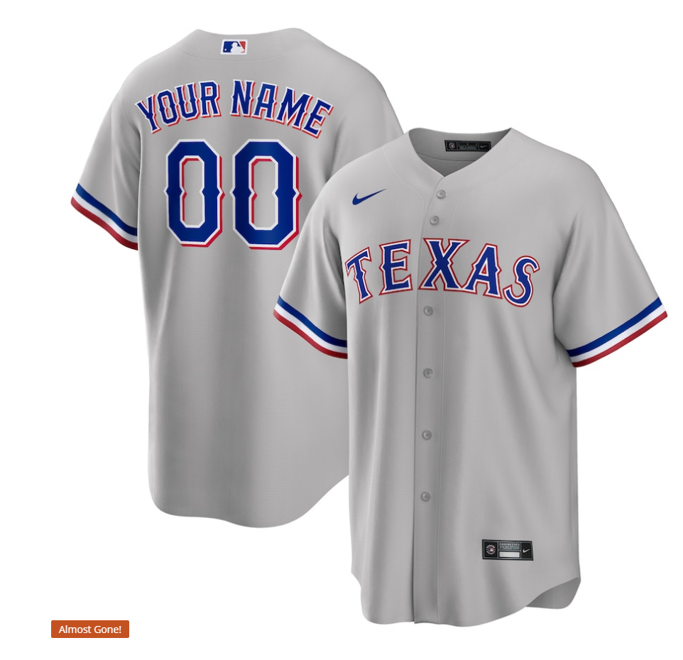 Texas Rangers Gray