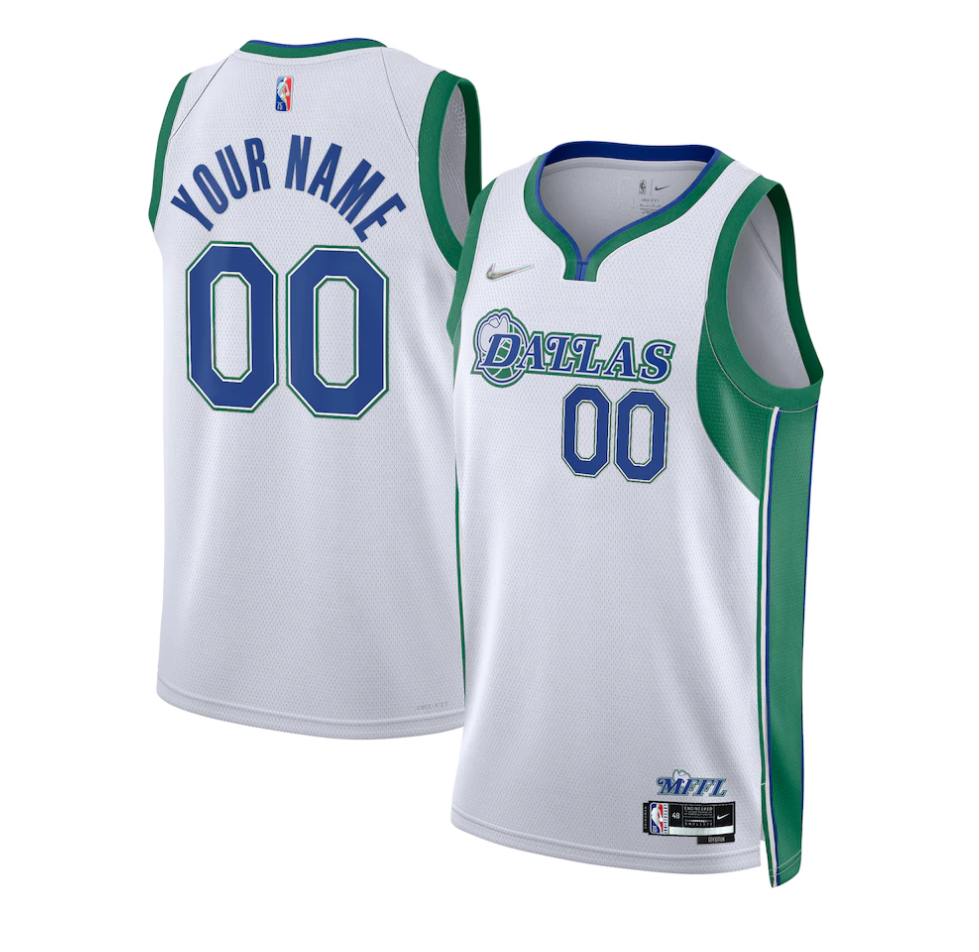 Custom Mavericks Jersey