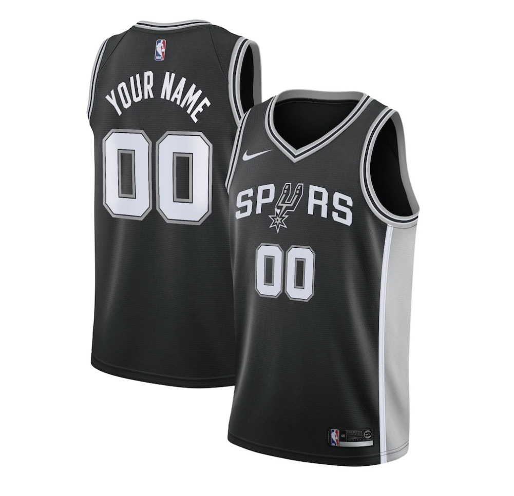 Custom Spurs Jersey