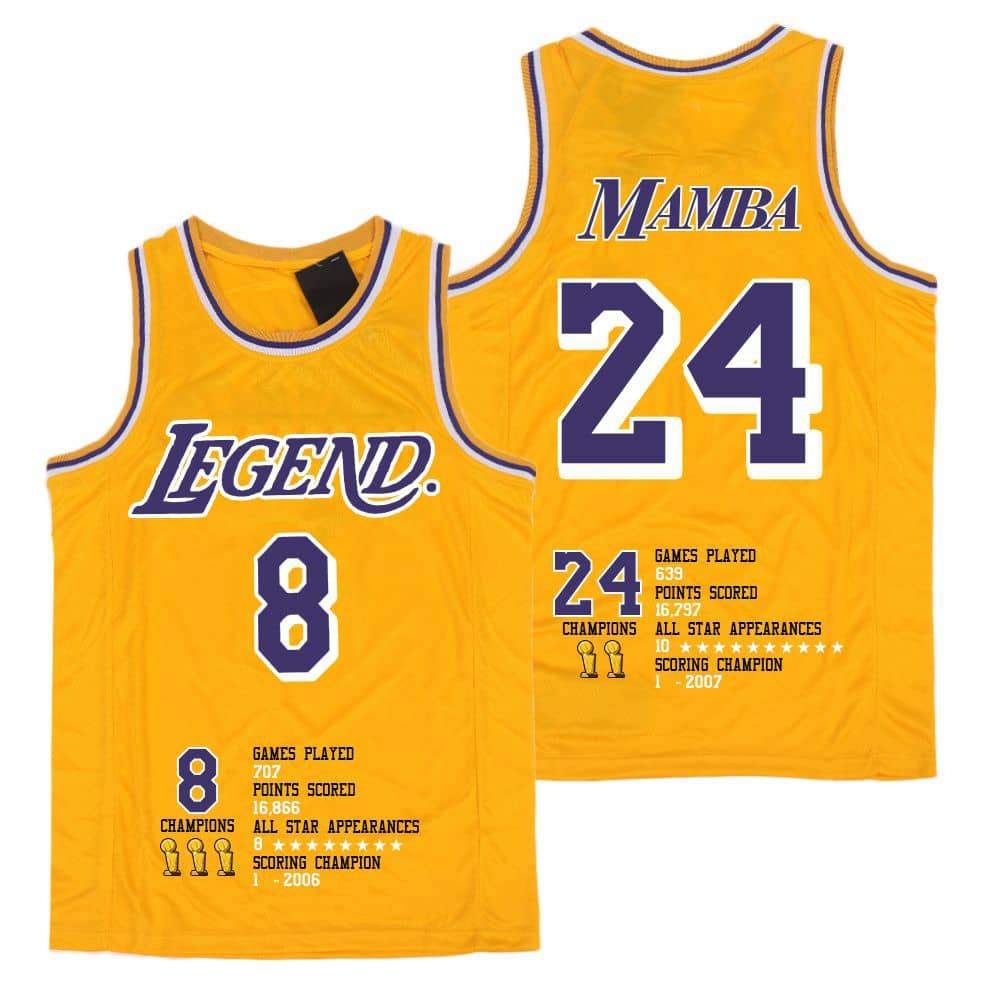 Kobe "Legend" Bryant #8/24 Tribute Jersey