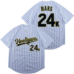 Bruno Mars Hooligans 24K Baseball Jersey