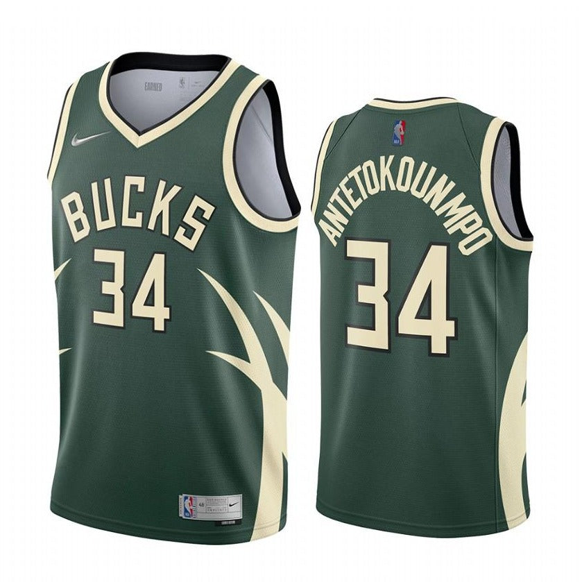 Giannis Antetokounmpo Earned Jersey