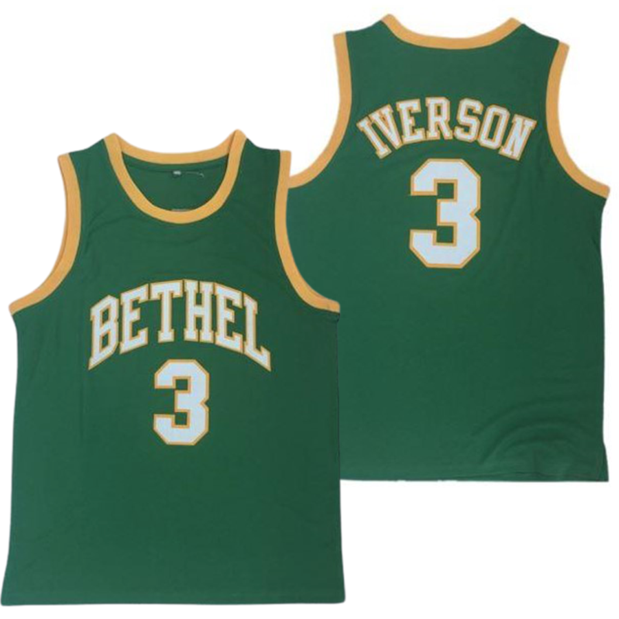 ALLEN IVERSON BETHEL HIGH SCHOOL JERSEY