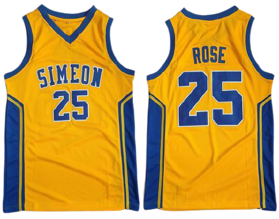 Derrick Rose Simeon Jersey